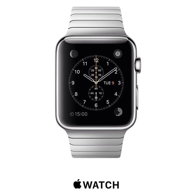 The new Apple watch releases April 24, 2015